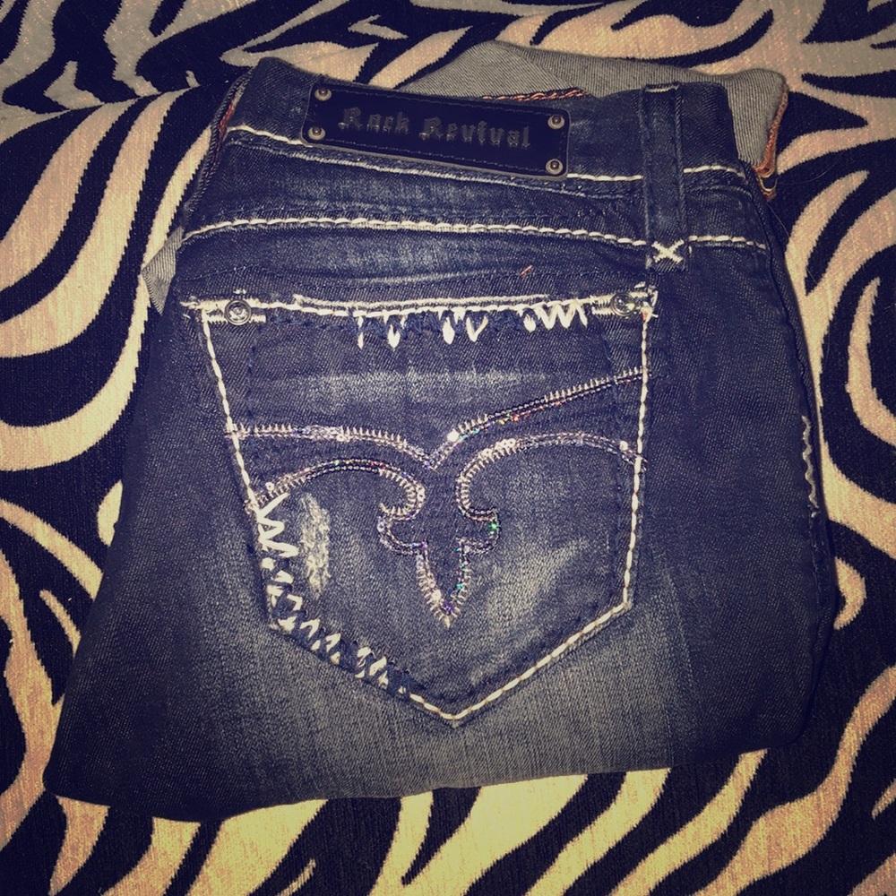 Rock Revival Capris Size 31